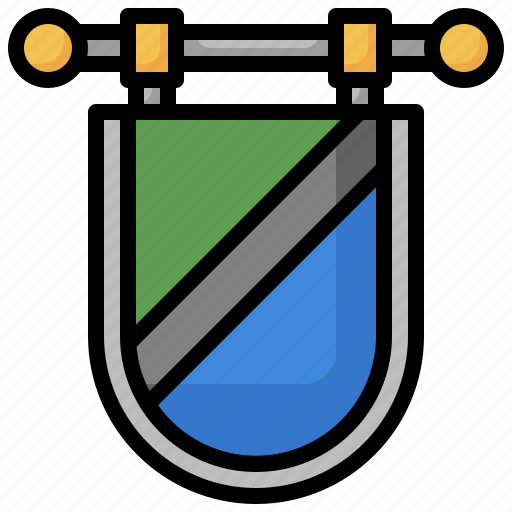 Flag, nation, tanzania, country, world icon - Download on Iconfinder