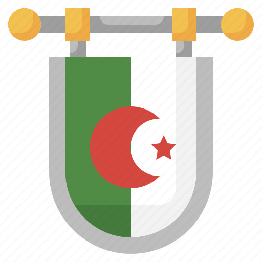 Country, world, algeria, nation, flag icon - Download on Iconfinder