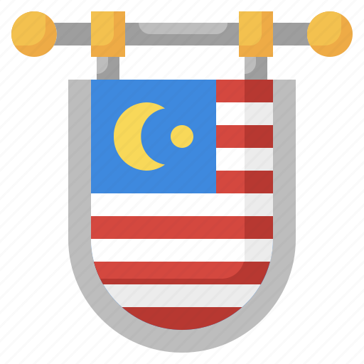 Malaysia, country, world, nation, flag icon - Download on Iconfinder