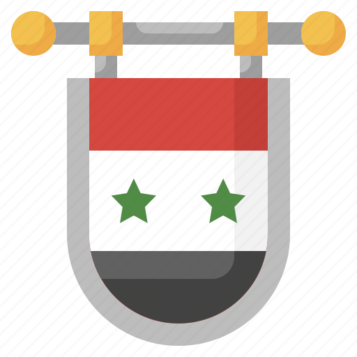 Country, world, syria, nation, flag icon - Download on Iconfinder