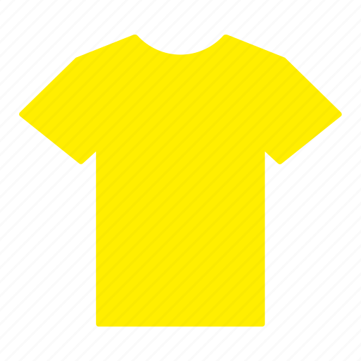 Clothes, clothing, jersey, shirt, t-shirt, yellow icon - Download on Iconfinder