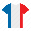 country, flag, france, french, jersey, shirt, t-shirt