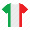 country, flag, italian, italy, jersey, shirt, t-shirt