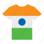 country, flag, india, indian, jersey, shirt, t-shirt 
