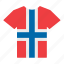 country, flag, jersey, norway, norwegian, shirt, t-shirt 
