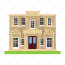 mansion, warehouse, house, home, building, residence, colonial 