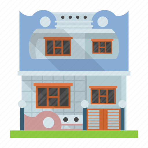 House, flat rooftop, country house, vintage house, concept house, modern house, designed icon - Download on Iconfinder