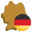 germany, flag, maps, location, cultures, country, map 