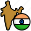 india, flag, country, nation, flags, map, location 