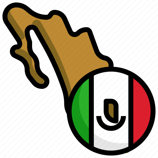 Mexico, flag, iconx, world, map, location icon - Download on Iconfinder