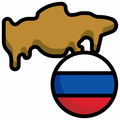 Russia, flag, country, variant, map, location icon - Download on Iconfinder