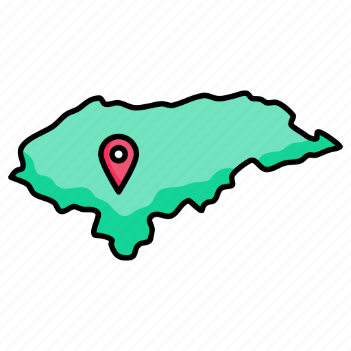 Honduras, map icon - Download on Iconfinder on Iconfinder