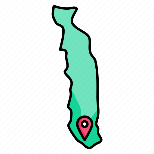 Togo, map icon - Download on Iconfinder on Iconfinder