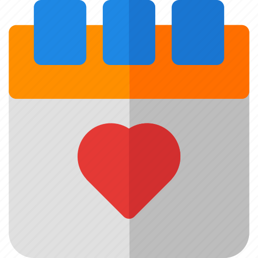 Calender, couple, heart, love, special, wedding, wedding icon icon - Download on Iconfinder