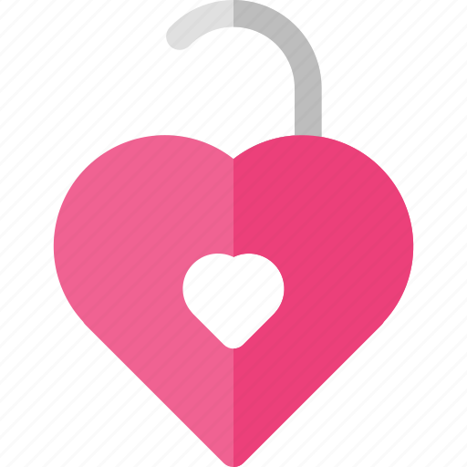 Couple, heart, love, unlock, valentine, wedding icon - Download on Iconfinder
