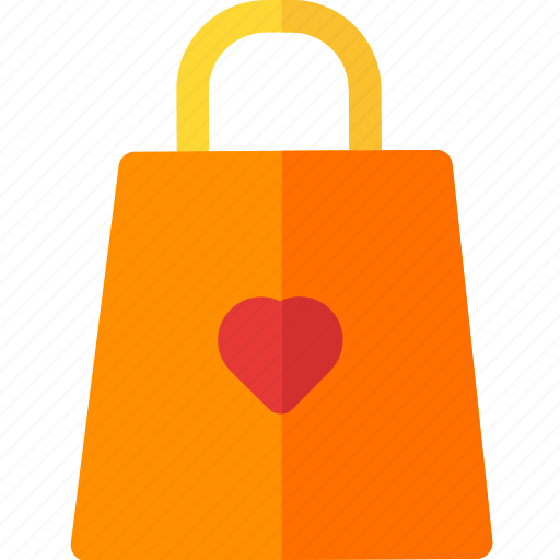 Bag, couple, heart, love, shop, shopping, valentine icon - Download on Iconfinder