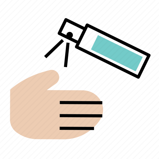 Covid19, coronavirus, human, hand, sanitizer, hygiene icon - Download on Iconfinder