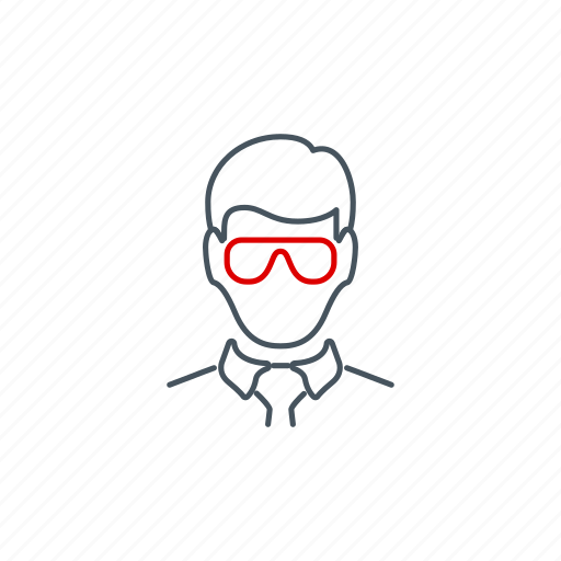 Epidemic prevention, covid, safety goggles, safety glasses, eye protection, safety protection, glasses icon - Download on Iconfinder