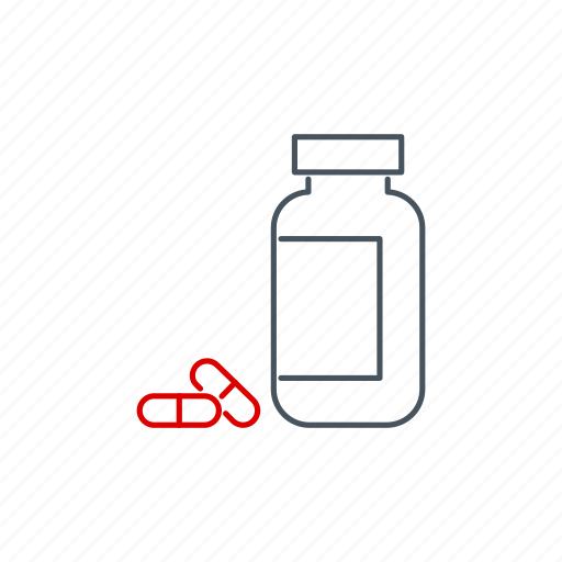 Pill box, pill jar, pills bottle, pills, drugs, pharmacy, bottle icon - Download on Iconfinder