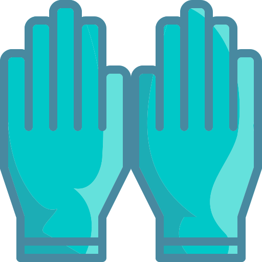 Gloves, hygiene, hygienic, medical, safety icon - Free download