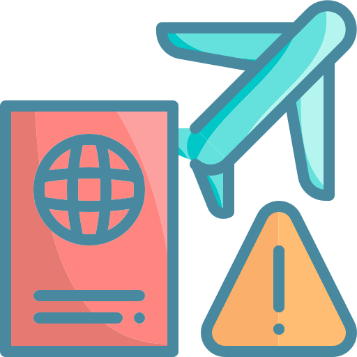 Avoid, foreign country, oversea, passport, touring, travel icon - Free download