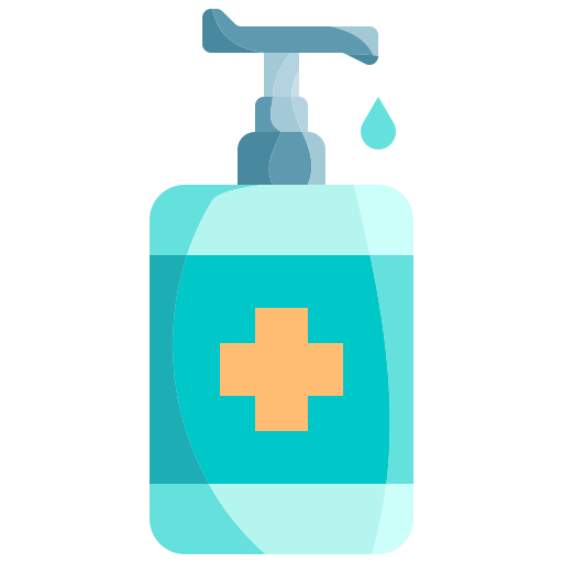 Alcohol, antiseptic, gel, hand, hygiene, sanitizer icon - Free download