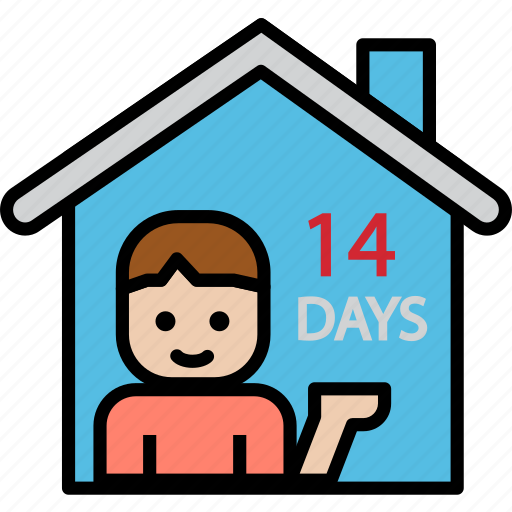 Distancing, house, social, stay, at, home, coronavirus icon - Download on Iconfinder