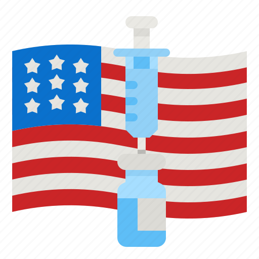Vaccine, usa, flag, vaccines, america icon - Download on Iconfinder