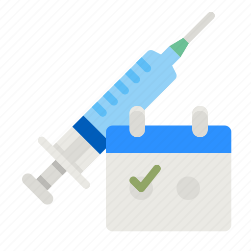 Vaccine, time, duration, injection, medicine icon - Download on Iconfinder