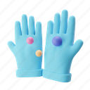 rubber, glove 
