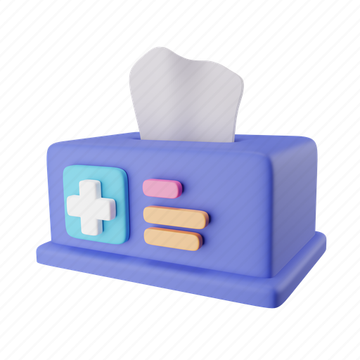 Wet, tissue, paper 3D illustration - Download on Iconfinder