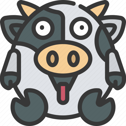 Crazy, emote, emoticon, animal, cute, fun icon - Download on Iconfinder