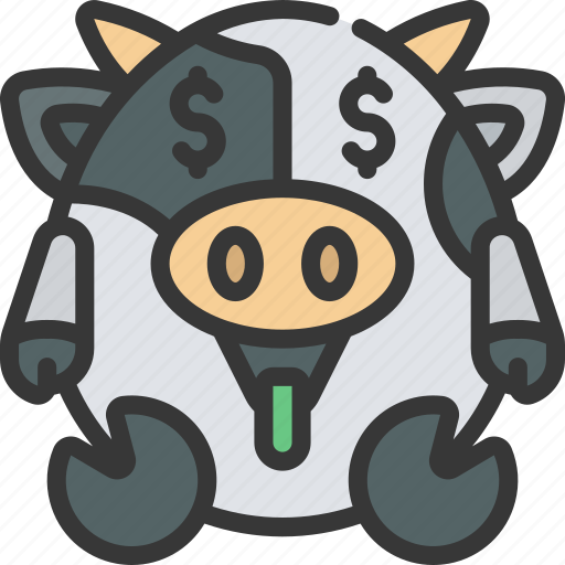 Greedy, emote, emoticon, animal, cute, greed icon - Download on Iconfinder