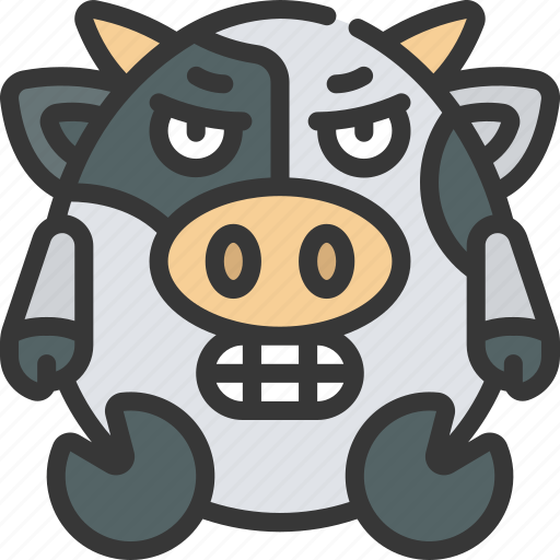 Grinding, teeth, emote, emoticon, animal, cute icon - Download on Iconfinder