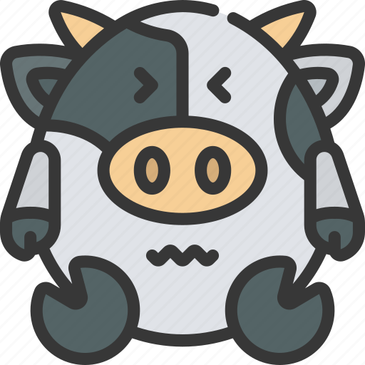 Headache, emote, emoticon, animal, cute, pain icon - Download on Iconfinder