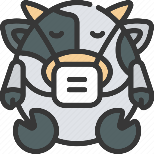 Mask, emote, emoticon, animal, cute, unwell icon - Download on Iconfinder