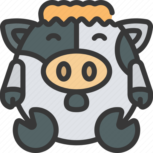 Mind, blown, emote, emoticon, animal, cute icon - Download on Iconfinder