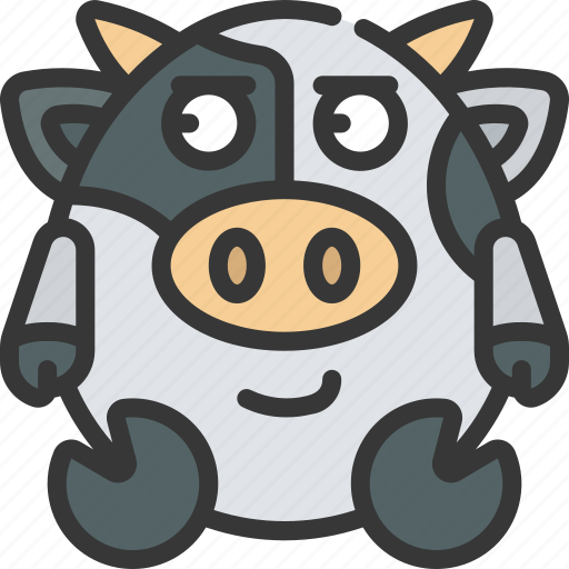 Smirk, emote, emoticon, animal, cute, grin icon - Download on Iconfinder
