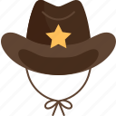 cowboy, hat, head, western, fashion