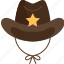 cowboy, hat, head, western, fashion 