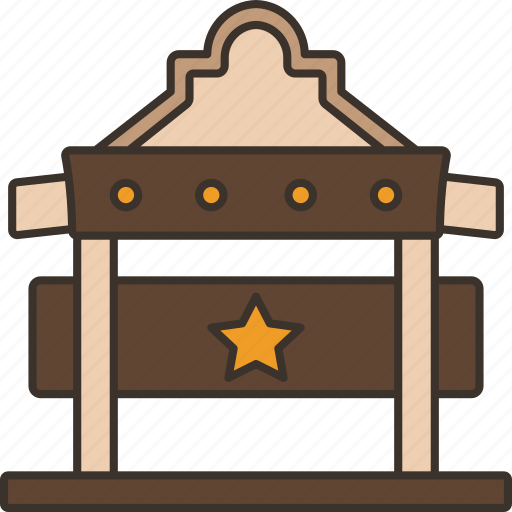 Sheriff, office, district, authority, official icon - Download on Iconfinder