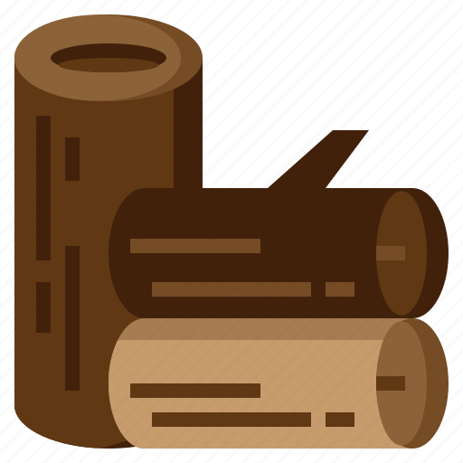 Firewood, stack, tree, trees, trunk, trunks, wood icon - Download on Iconfinder