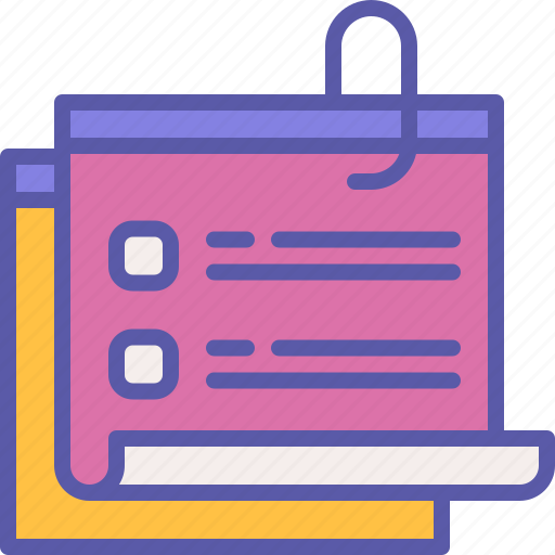 Sticky, note, paper, notice, label icon - Download on Iconfinder