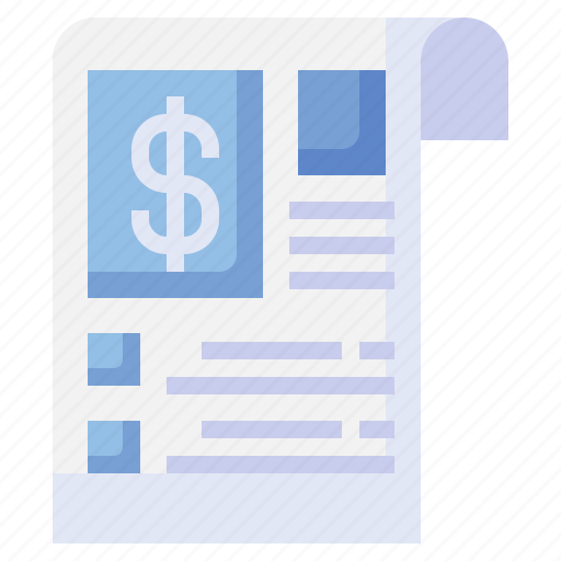 Invoice, receipt, files, commerce, payment icon - Download on Iconfinder