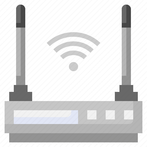 Router, wifi, modem, signal, wireless, internet icon - Download on Iconfinder