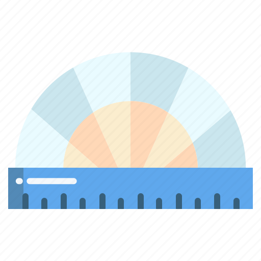 Protractor icon - Download on Iconfinder on Iconfinder