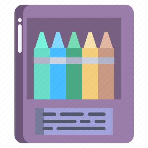 Crayons icon - Download on Iconfinder on Iconfinder
