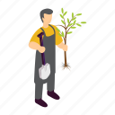 florist, gardener, occupation, horticulturist, nurseryman, plant
