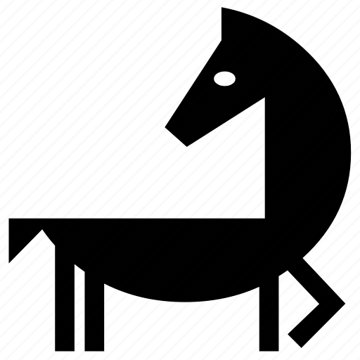 Art, creative, design, horse, power, stud, style icon - Download on Iconfinder