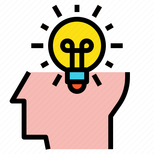 Blub, creative, head, idea icon - Download on Iconfinder